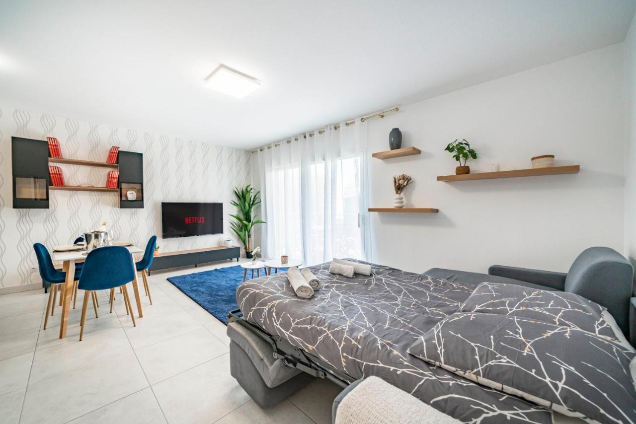 Apartament Frontiere Monaco, Terrasse Vue Mer, Tour Odeon - Ap Beausoleil Zewnętrze zdjęcie