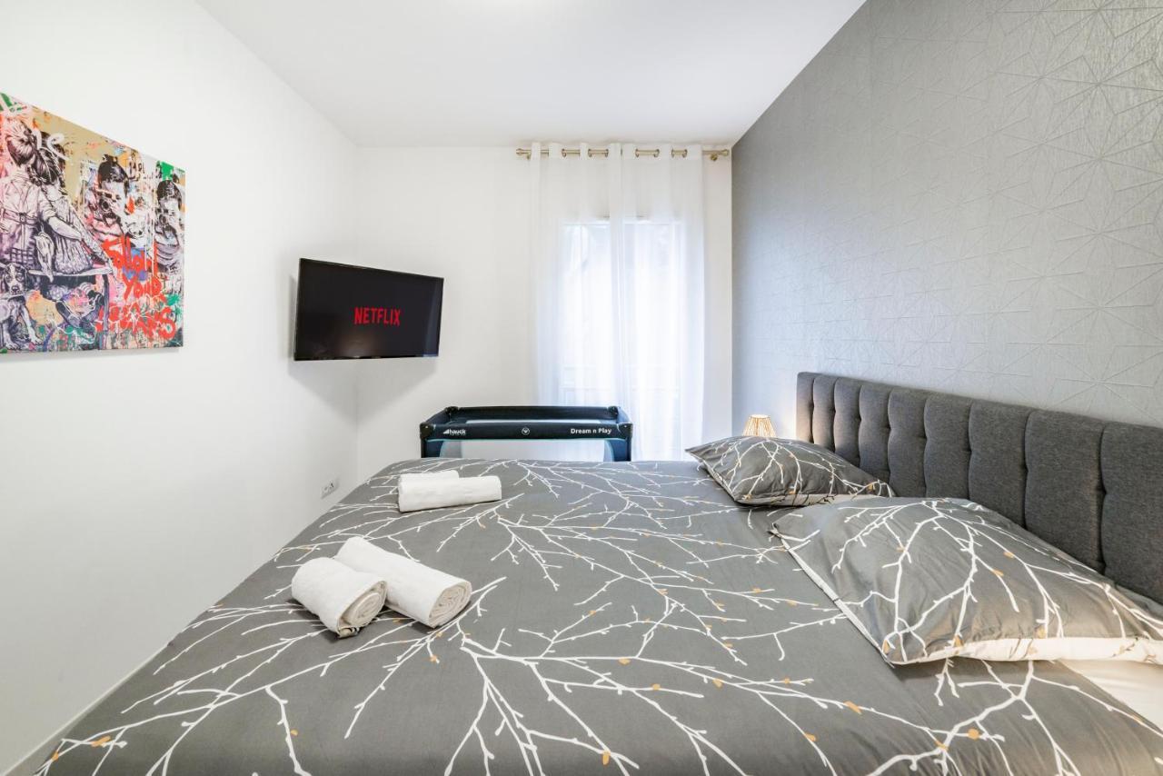 Apartament Frontiere Monaco, Terrasse Vue Mer, Tour Odeon - Ap Beausoleil Zewnętrze zdjęcie